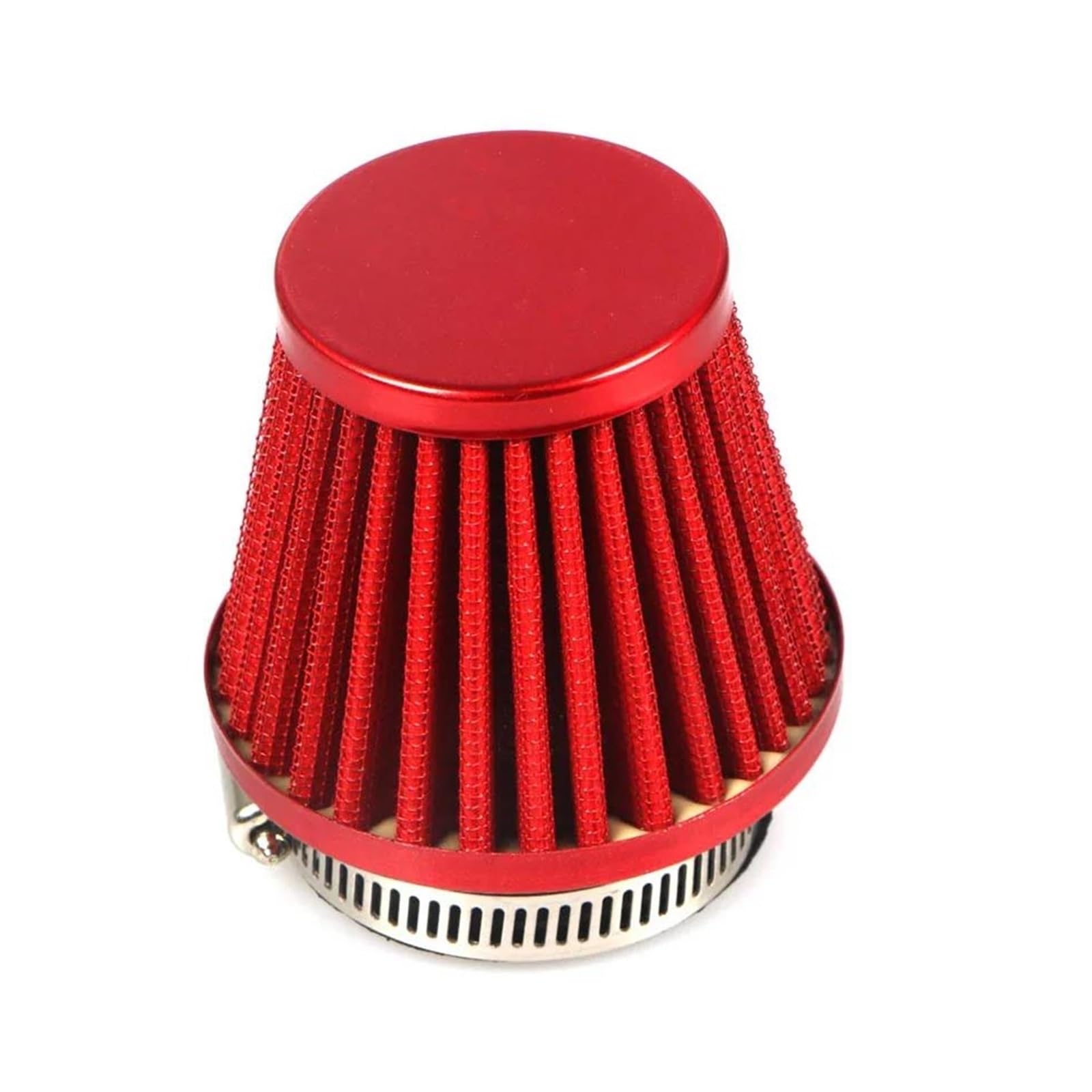 Motor Vergaser Motorrad-Luftfilter-Ansaugkit Für GY6 50ccm 110ccm 125ccm Motorrad Roller Dirt Pit Bike ATV Quad Bugg 38 Mm(38mm-red) von MRNQCB