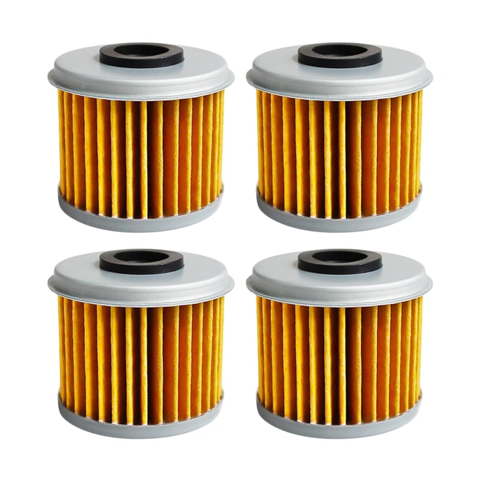 Motorrad Teile Öl Filter for CRF150F CRF150R CRF250R CRF250RX CRF250X CRF450L CRF450X CRF450R CRF450RL TRX450R TRX450ER(4pcs-yellow) von MRNVOGUN