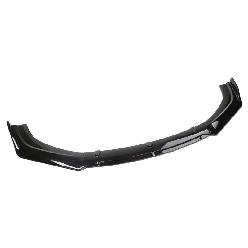 Auto Frontlippe Frontspoiler für BMW X1 E84 2009-2015, Frontstoßstange Spoiler Protector Splitter Kit Frontspoiler Lippe Frontlippe Spoiler Auto zubehör,A-Black von MRSYZDRM