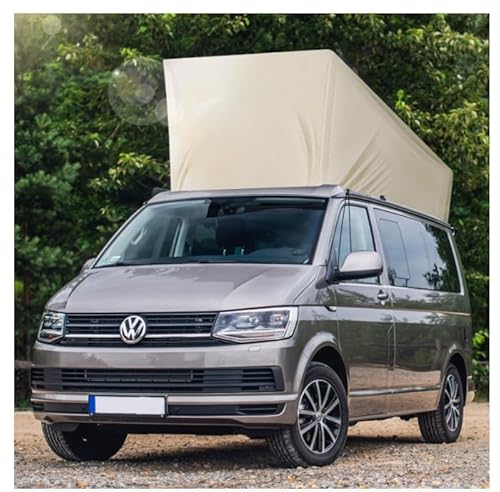 Wetterschutz-Dachhaube Für VW T5/T6, Aufstelldach Mützen Für VW California, 75D Doppelseitiges Elastisch Haube Für Dachzelt T5/T6, Pop-Top Dachschutz Ersatz, Wetterschutz-Cap Für Wintercamping. von MRWiZMS