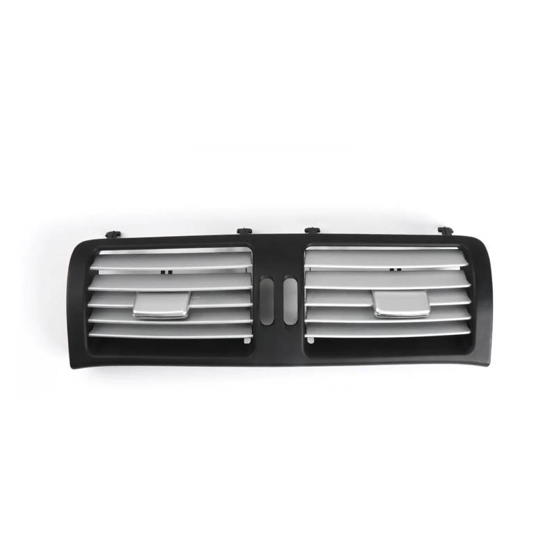 A/C Klimaanlage Steckdose Für Benz Für W251 Für R Klasse Vordere Reihe Wind Mittleren Mittelkonsole Klimaanlage Vent Grill Outlet Panel 2518300554 Lüftungsgitter(-Black Silver) von MSDDWL