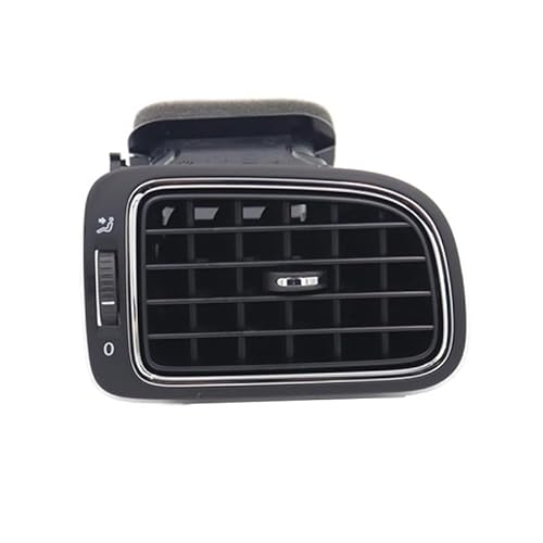 A/C Klimaanlage Steckdose Für Kreuz Für Polo 5 6R Für Limousine Für GTS Für 2011-2013 Front Dashboard Klimaanlage Auslass Vent 6R0819703/704/728 Lüftungsgitter(-03-Matte Black R Chrome) von MSDDWL