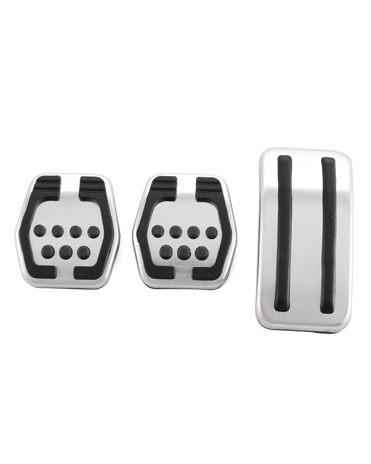 autopedal Für Ford Für Focus 4 MK4 IV 2018~2022 Gasbeschleunigerbremse Edelstahlpedalabdeckungspolster Autofußpedale bremspedalabdeckung(3 pcs) von MSDDWL