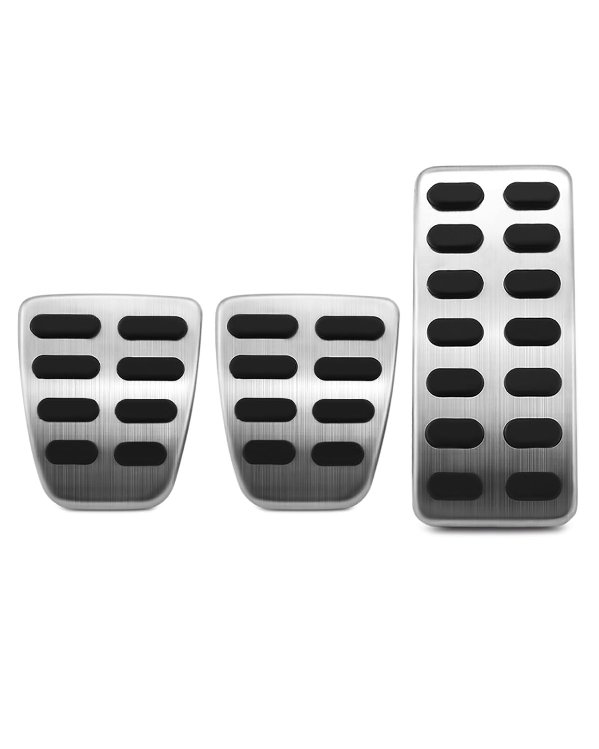 Auto-Getriebepedal Für Hyundai Für I20 BC3 BI3 2020 2021 2022 at MT Autopedale Abdeckung Pad Bremse Kein Bohren Restfoot Pedal ﻿ Getriebepedal(3 pcs) von MSDDWL