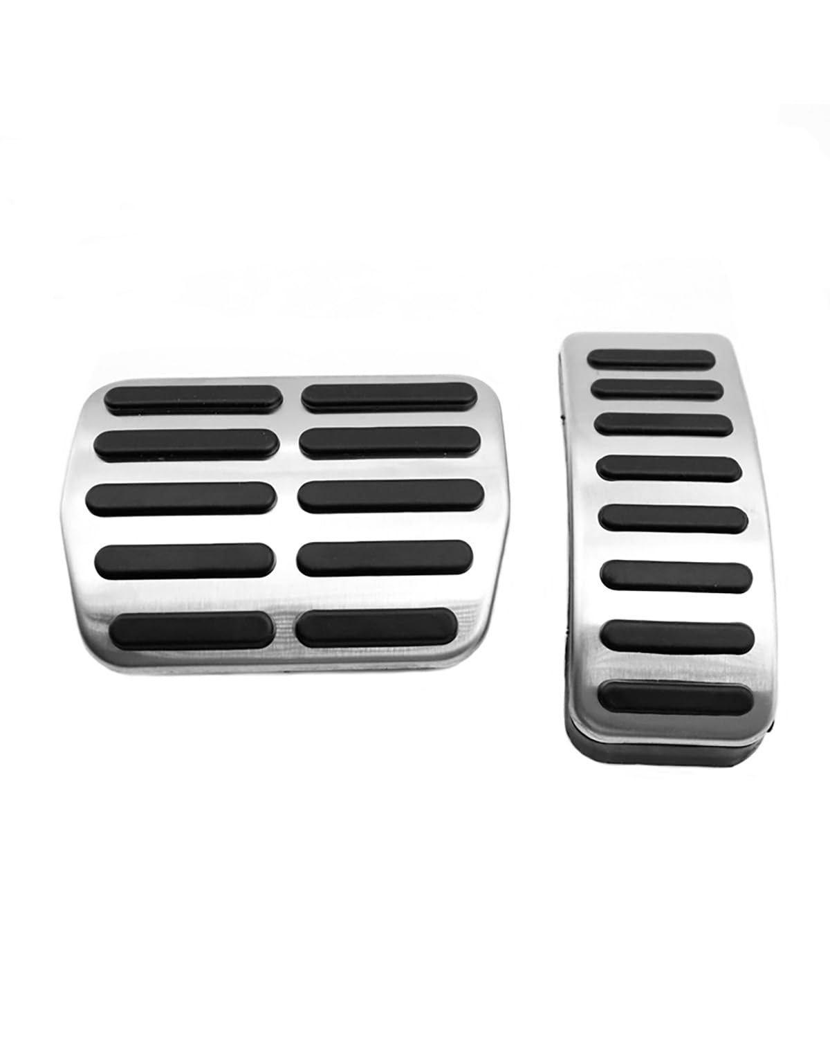 Auto-Getriebepedal Für Käfer Bjalla 1998~2011 Beschleuniger Bremse Kein Bohren Restfoot Pedal Abdeckung at MT Auto Pedale Getriebepedal(2 pcs) von MSDDWL