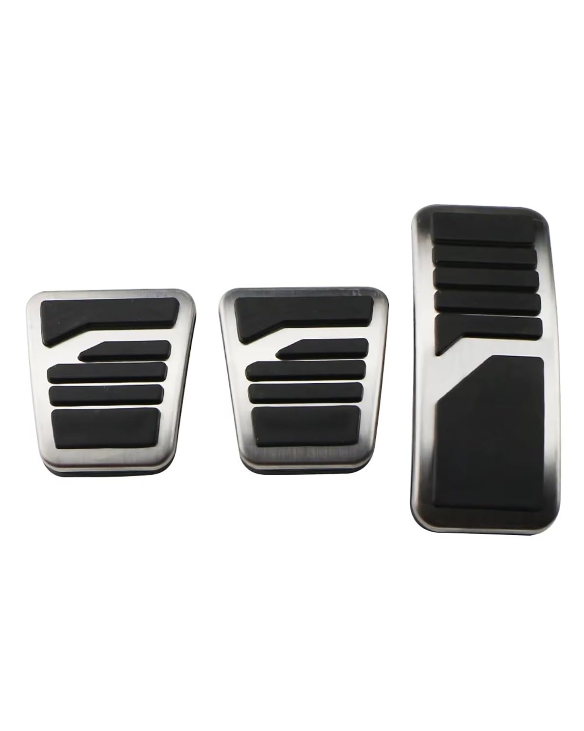 Auto-Getriebepedal Für Mitsubishies Pajero Montero Sport Nativa Shogun Sport 2008~2022 NAT MT Auto Kupplung Bremse Gaspedal Pedal Abdeckung ﻿ Getriebepedal(3PCS) von MSDDWL