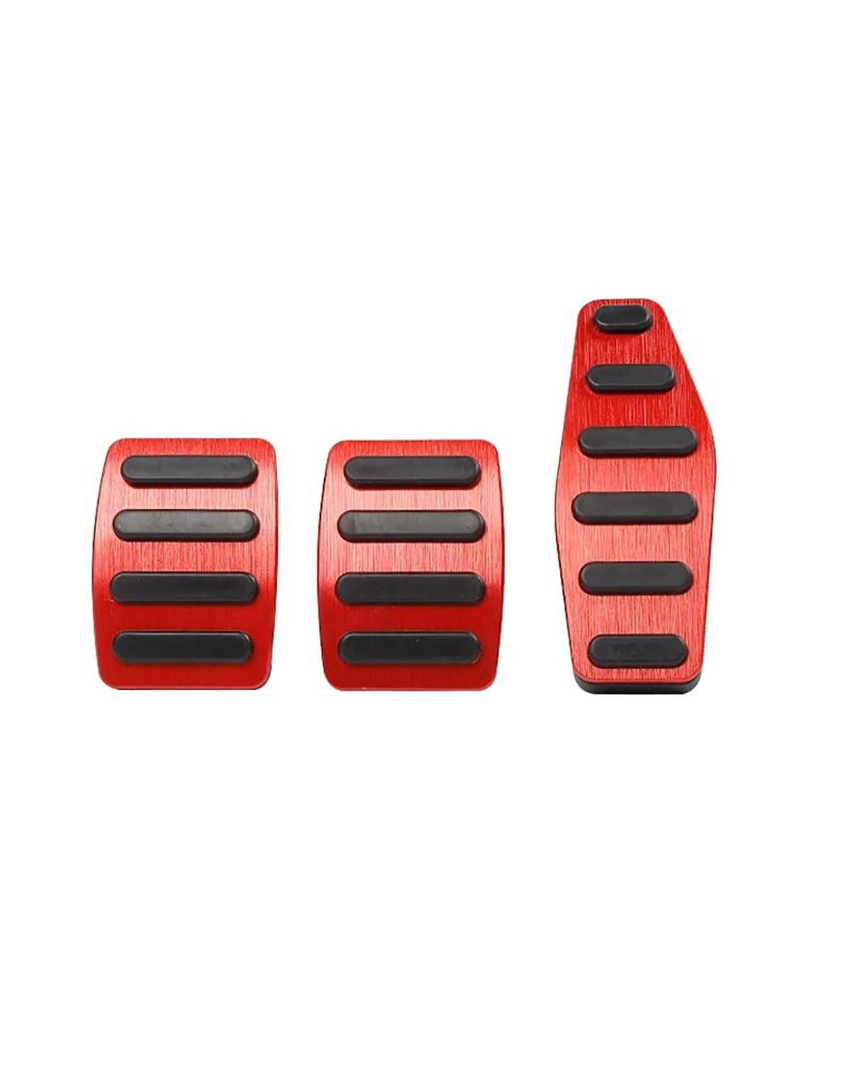 Bremse Pedalkappen Abdeckung Für Suzuki Für Jimny Für Sierra JB64 JB74 2019-2022 Auto Fußstütze Pedal Gaspedal Kraftstoff Bremspedale Abdeckung Anti-Rutsch-Pads Pedalauflagen(MT 3pcs Red) von MSDDWL