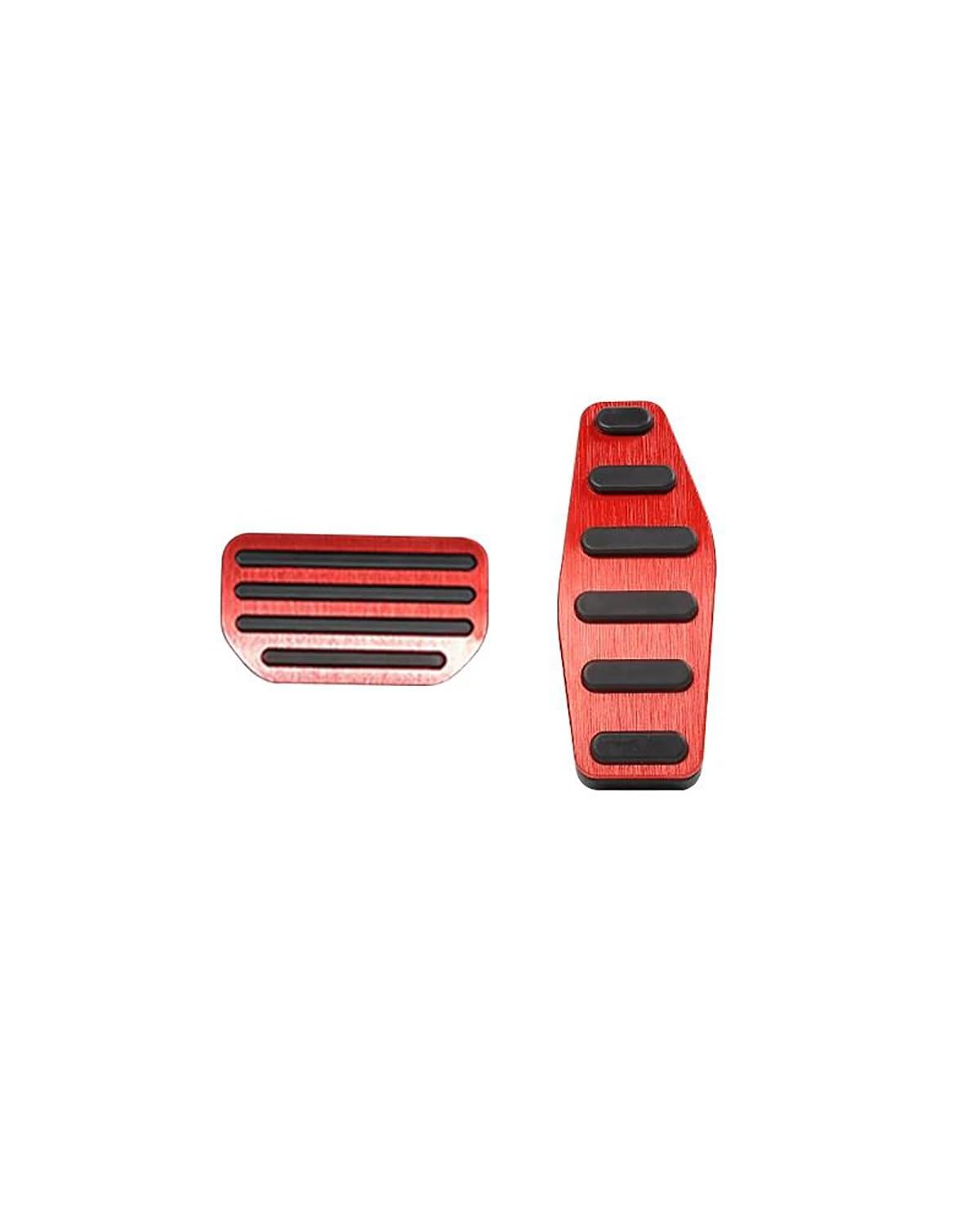 Bremse Pedalkappen Abdeckung Für Suzuki Für Jimny Für Sierra JB64 JB74 2019-2022 Auto Fußstütze Pedal Gaspedal Kraftstoff Bremspedale Abdeckung Anti-Rutsch-Pads Pedalauflagen(at 2pcs Red) von MSDDWL