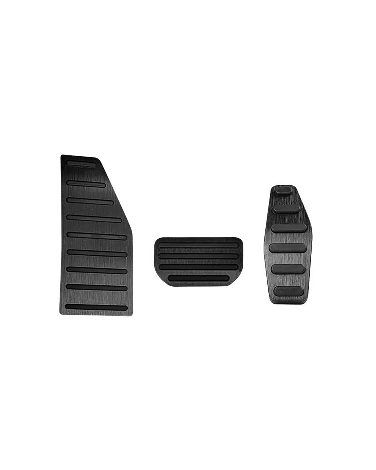 Bremse Pedalkappen Abdeckung Für Suzuki Für Jimny Für Sierra JB64 JB74 2019-2022 Auto Fußstütze Pedal Gaspedal Kraftstoff Bremspedale Abdeckung Anti-Rutsch-Pads Pedalauflagen(at and Rest Black) von MSDDWL