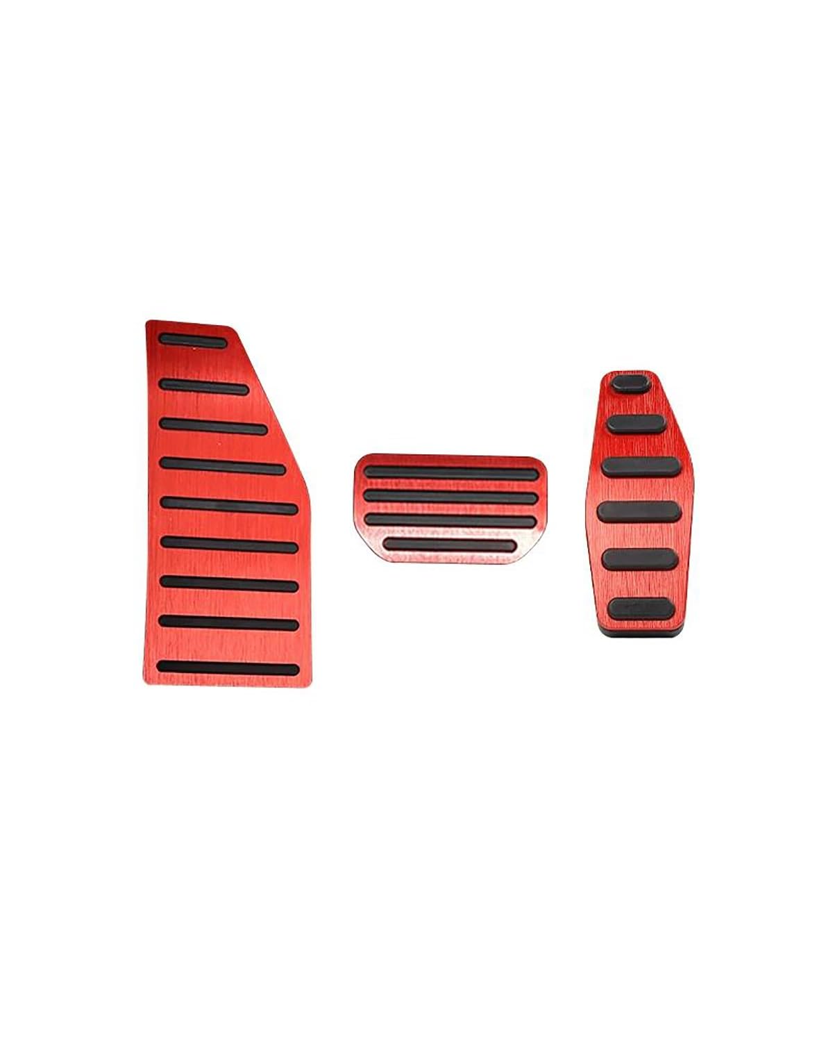 Bremse Pedalkappen Abdeckung Für Suzuki Für Jimny Für Sierra JB64 JB74 2019-2022 Auto Fußstütze Pedal Gaspedal Kraftstoff Bremspedale Abdeckung Anti-Rutsch-Pads Pedalauflagen(at and Rest Red) von MSDDWL