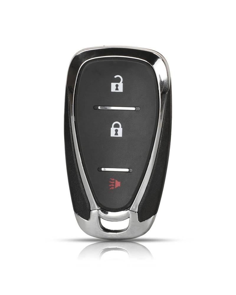 Funkschlüsseletui 2/4/5/6 Tasten Fernbedienung Auto Schlüssel Shell Fob Fall Für Camaro Für Equinox Für Cruze Für Malibu Für Spark Für Smart Key Autoschlüsselhülle(3BUTTONS with Panic) von MSDDWL