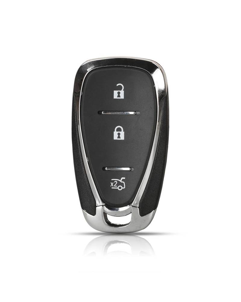 Funkschlüsseletui 2/4/5/6 Tasten Fernbedienung Auto Schlüssel Shell Fob Fall Für Camaro Für Equinox Für Cruze Für Malibu Für Spark Für Smart Key Autoschlüsselhülle(3BUTTONS with Trunk) von MSDDWL