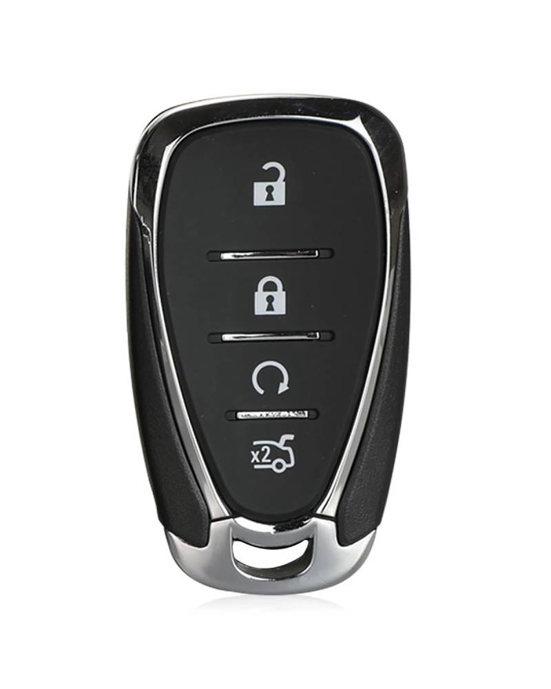 Funkschlüsseletui 2/4/5/6 Tasten Fernbedienung Auto Schlüssel Shell Fob Fall Für Camaro Für Equinox Für Cruze Für Malibu Für Spark Für Smart Key Autoschlüsselhülle(4BUTTONS SAMRT) von MSDDWL