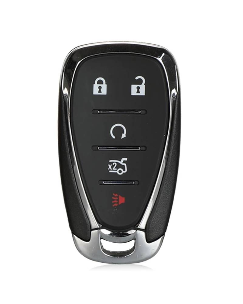 Funkschlüsseletui 2/4/5/6 Tasten Fernbedienung Auto Schlüssel Shell Fob Fall Für Camaro Für Equinox Für Cruze Für Malibu Für Spark Für Smart Key Autoschlüsselhülle(5BUTTONS SEDEN) von MSDDWL