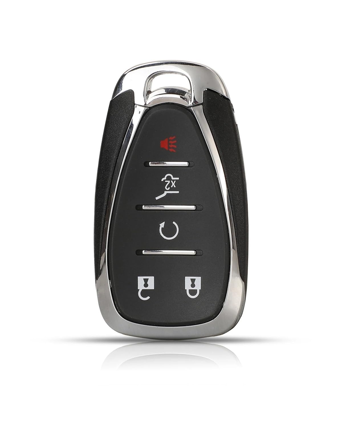 Funkschlüsseletui 2/4/5/6 Tasten Fernbedienung Auto Schlüssel Shell Fob Fall Für Camaro Für Equinox Für Cruze Für Malibu Für Spark Für Smart Key Autoschlüsselhülle(5BUTTONS SUV) von MSDDWL