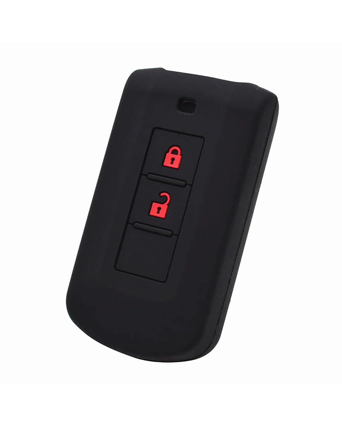 Funkschlüsseletui 2 Tasten Auto Silikon Remote Key Case Für L200 ASX Für Outlander Für Eclipse Für Cross Pajero Sport Lancer Autoschlüsselhülle von MSDDWL