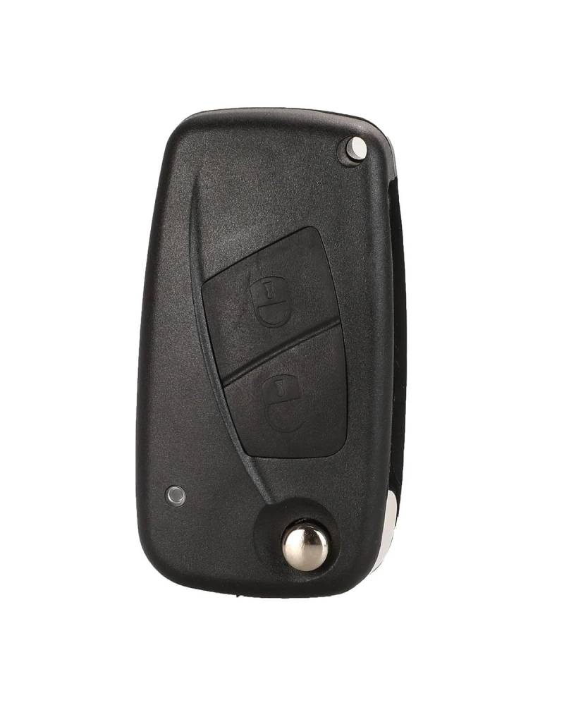 Funkschlüsseletui Klappbare Autoschlüsselhülle Mit Fernbedienung Für Punto Für Ducato Für Stilo Für Panda Für Idea Für Doblo Für Bravo Keyless-Fob 3B Autoschlüsselhülle(2b-Black) von MSDDWL