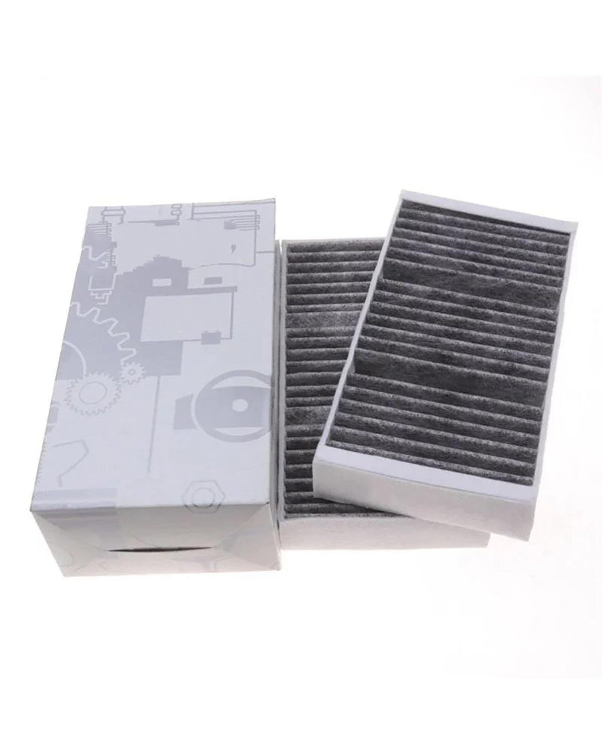 Innenraumfilter 2pc Kabine Filter Für GL-Class X166 2012 2013 2014 2015 2016 2017 2018 2019 M-Class W166 2011-2015 OE:A1668300318 Innenraumfilter mit von MSDDWL