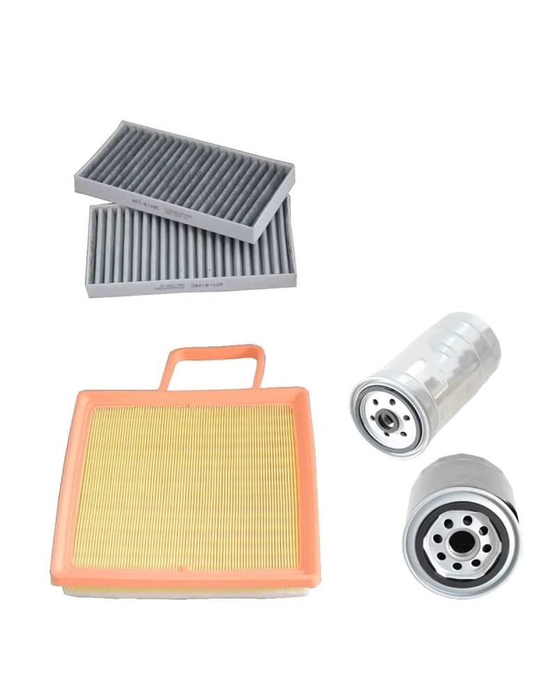 Kraftstofffilter 4 Stücke Filter Set Für Great Für Wall WINGLE 7 5 2,0 Für TDI-Diesel Pickup Motor Zubehör AC Kabine Luft Kraftstoff Öl Filter 1109110XP64XA Benzinfilter von MSDDWL