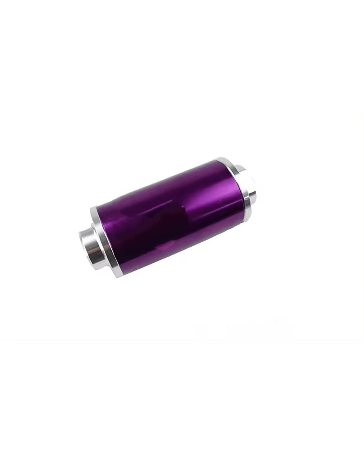 Kraftstofffilter Bereit Inline Aluminium Kraftstoff Filter AN6 AN8 AN10 Mit 100 Mikron Element Stahl SS Benzinfilter(Purple) von MSDDWL