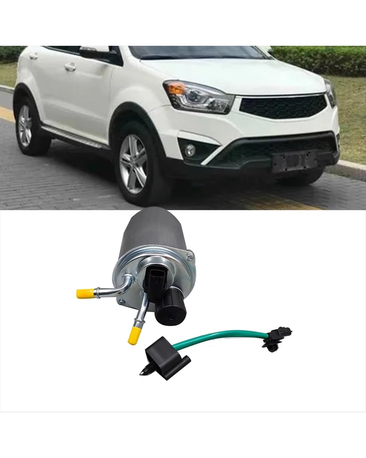 Kraftstofffilter Für SsangYong Actyon Sports Für Korando Für Rexton Rodius Kyron 2010-2014 M4681 K22470 28260407 Diesel Kraftstofffilter Mit Sensor Benzinfilter von MSDDWL