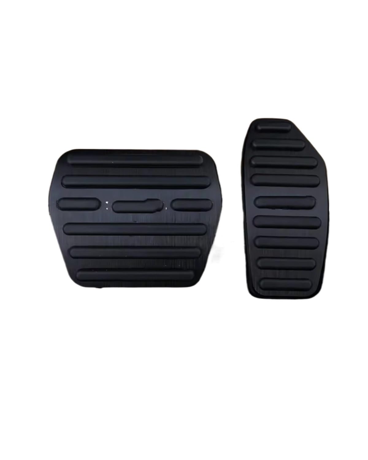 autopedal Aluminium Auto Gas Bremse Kupplung Pedal Pad Abdeckung Für X-Trail XTrail T32 T33 2014-2020 2021 2022 2023 bremspedalabdeckung(Black at 2pcs) von MSDDWL