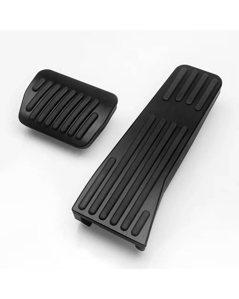 autopedal Auto-Fußstütze Pedal Gaspedal Bremse Kupplungspedal Abdeckung Anti-Rutsch-Pad Für 3 BP Axela Für CX-30 CX30 CX50 CX-50 2019-2023 bremspedalabdeckung(at 2PCS Black) von MSDDWL