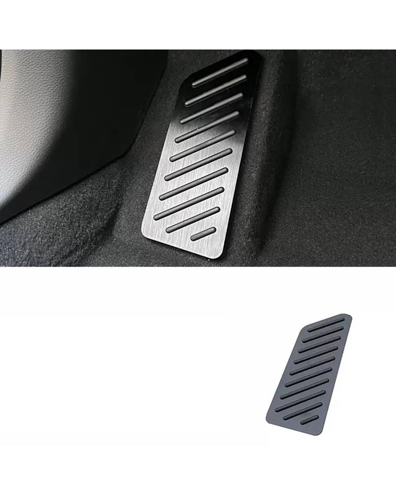 autopedal Für CR-V Für CRV 2017-2021 2022 2023 2024 Auto Gaspedal Bremspedal Pad rutschfeste Abdeckung Fall Schutz bremspedalabdeckung(Footrest Black) von MSDDWL