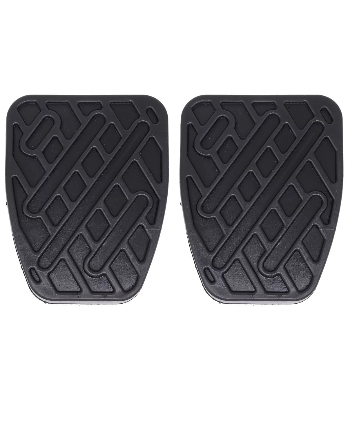 autopedal Für Qashqai J11 J10 2007-2010 2011 2012 2013 2014 2015 2016 Auto Bremse Kupplung Fuß Pedal Pad Abdeckung Gummi bremspedalabdeckung(2Pc) von MSDDWL