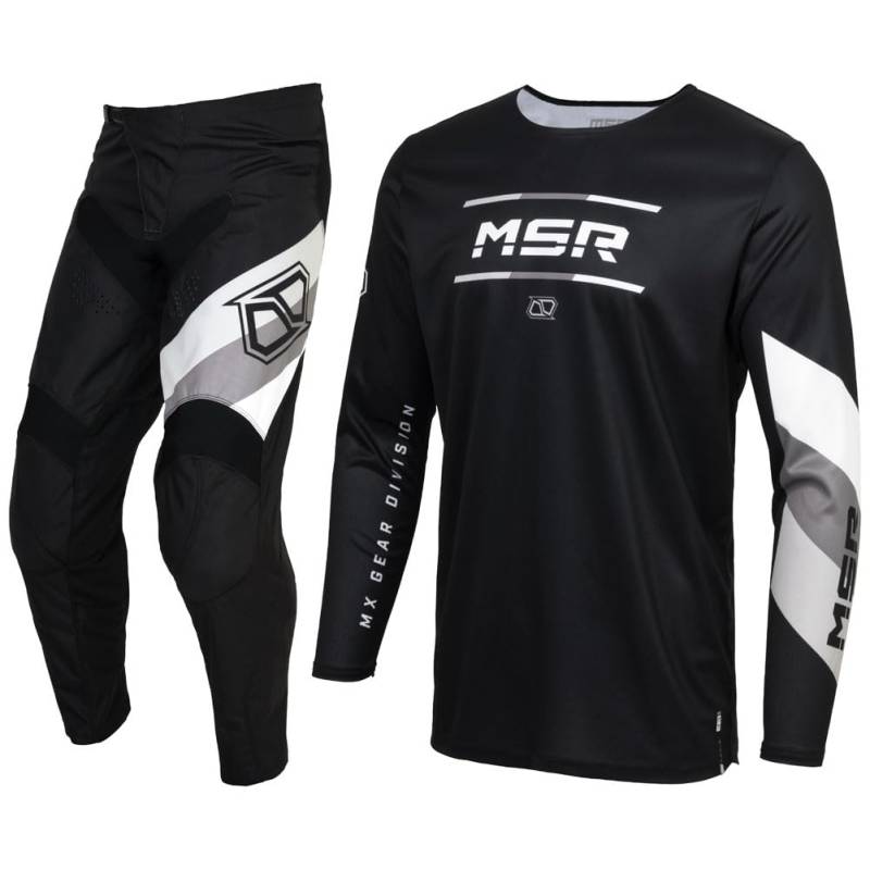 MSR™ Axxis Proto Jersey and Pant Combo Black Large Jersey, 71.1 cm Pant von MSR