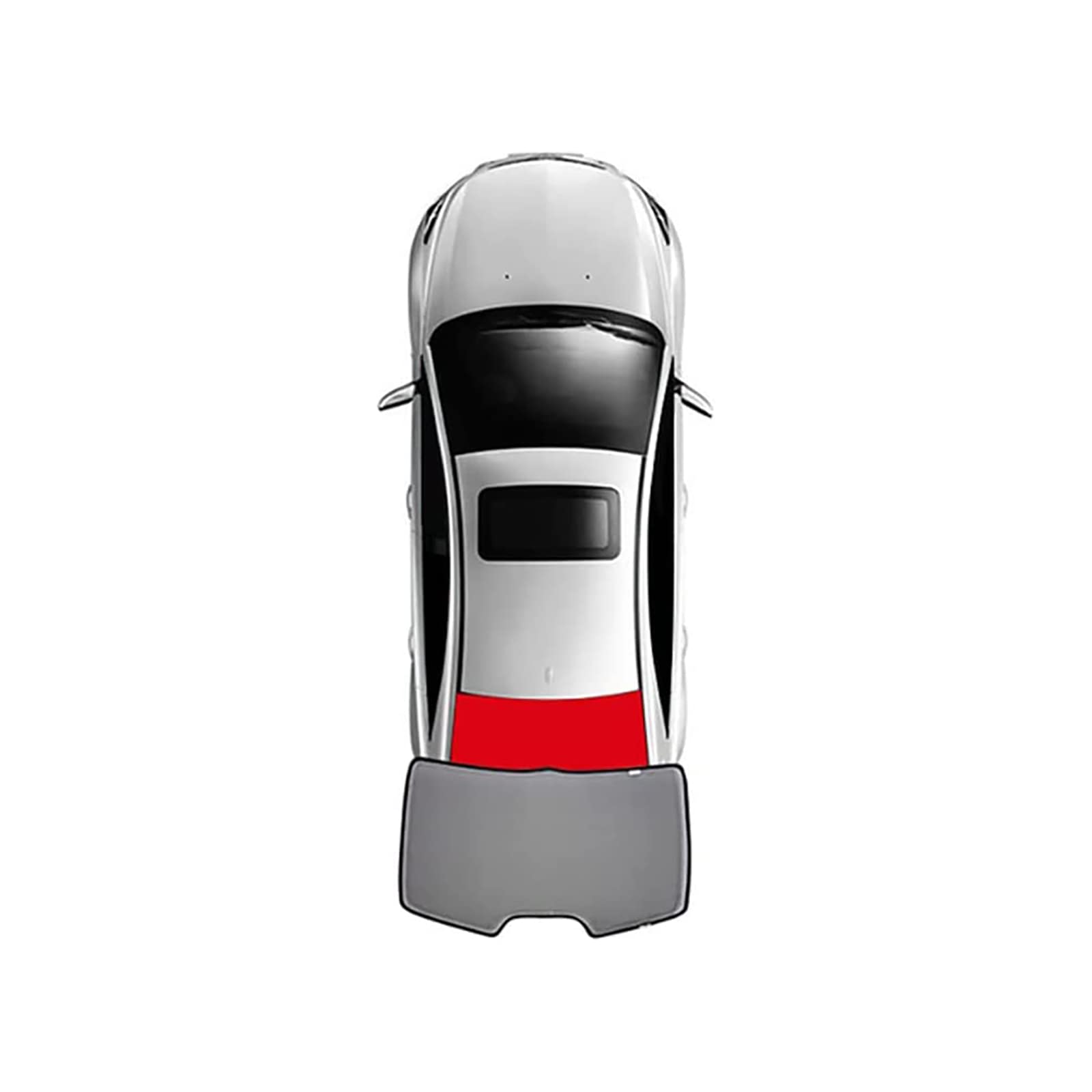 Auto Seitenfenster Sonnenschutz für BMW 1 Series hatchback F20 2011-2018, Vordere und Hintere Seitenfenster Atmungsaktives UV Schutz Privacy Protection Sonnenschutz Accessories,1pcs Rear von MSTMAZZ
