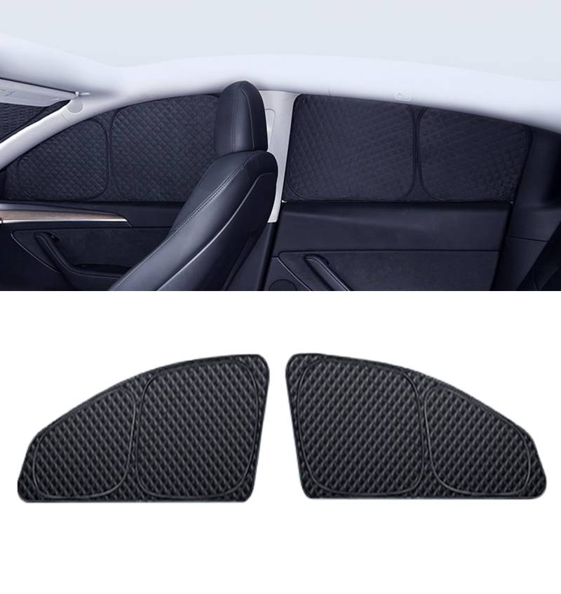 Auto Seitenfenster Sonnenschutz für BMW 3 Series 3er Coupe (E92) 2006-2013, Side Window Vollständiger Blackout Privacy Protection Sun Protection UV-Schutz, Zubehör für den Autoinnenraum von MSTMAZZ