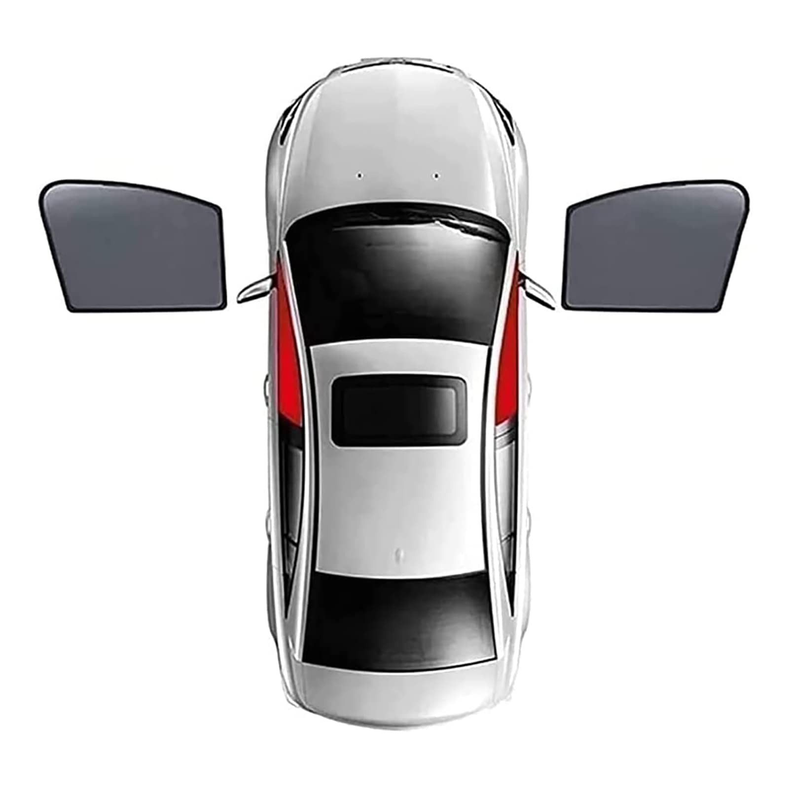 Auto Seitenfenster Sonnenschutz für BMW X1 E84 2008-2015, Vordere und Hintere Seitenfenster Atmungsaktives UV Schutz Privacy Protection Sonnenschutz Accessories,2pcs Front Window von MSTMAZZ