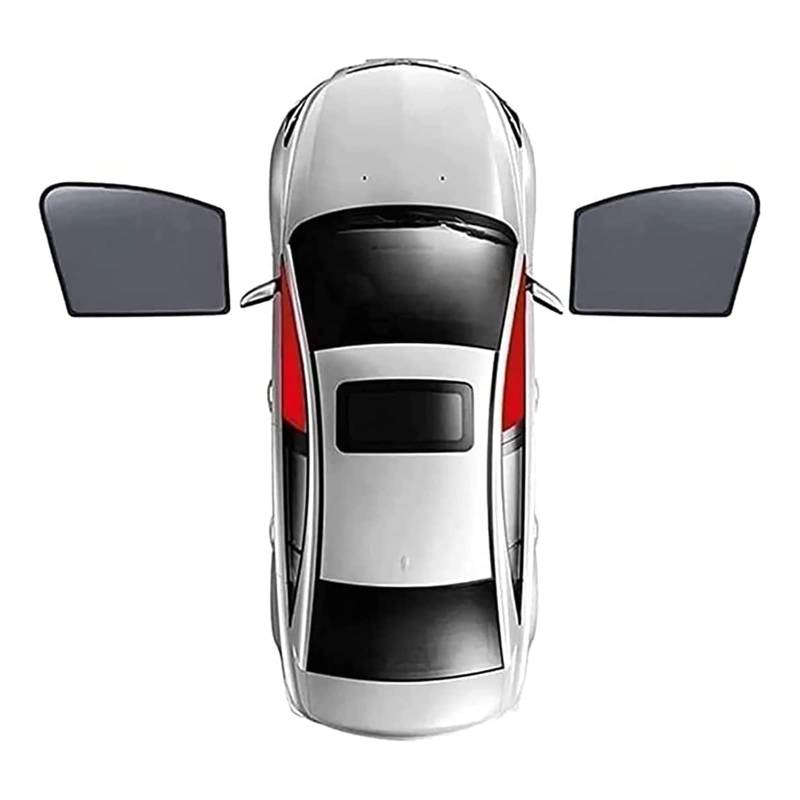 Auto Seitenfenster Sonnenschutz für Hyundai Sonata 10 2020-2023, Vordere und Hintere Seitenfenster Atmungsaktives UV Schutz Privacy Protection Sonnenschutz Accessories,2pcs Front Window von MSTMAZZ