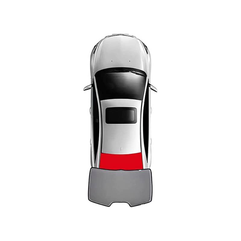Auto Seitenfenster Sonnenschutz für Nissan LEAF 2019-2023, Vordere und Hintere Seitenfenster Atmungsaktives UV Schutz Privacy Protection Sonnenschutz Accessories,1pcs Rear von MSTMAZZ