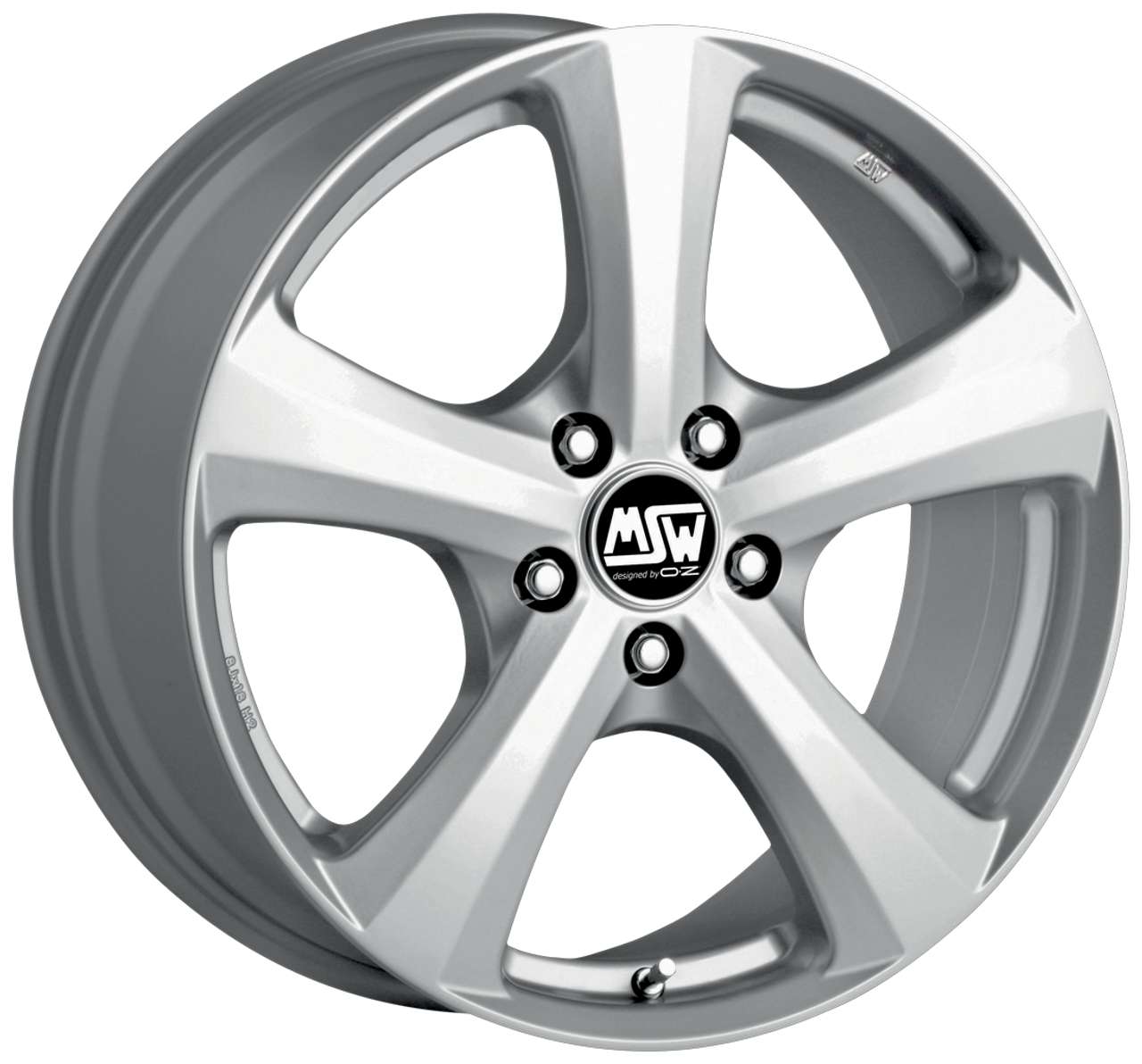 MSW (OZ) MSW 19 full silver 6.5Jx16 5x127 ET36 von MSW (OZ)