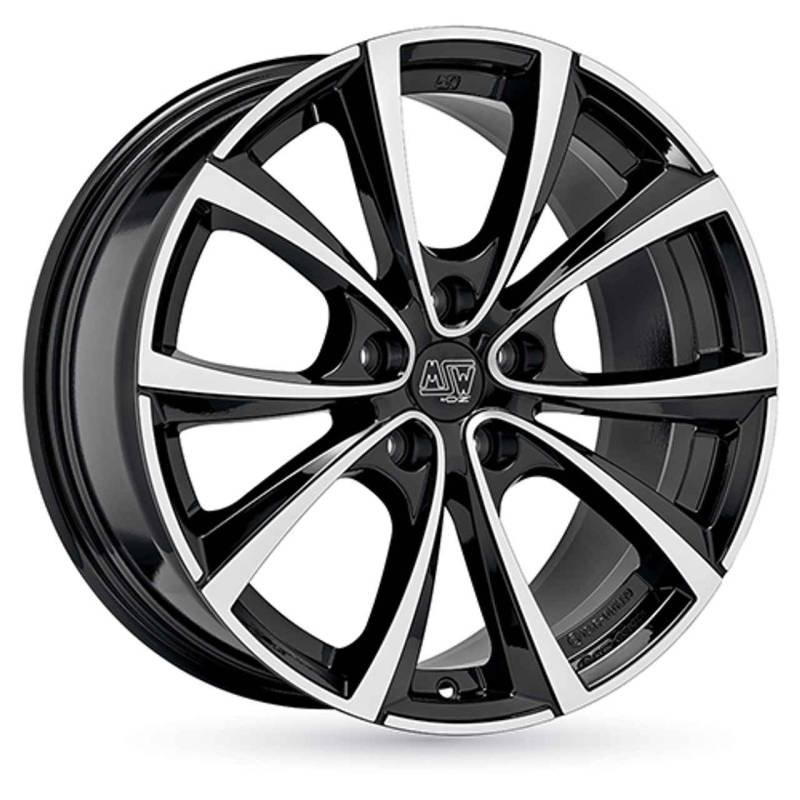 MSW (OZ) MSW 27T gloss black full polished 9.5Jx20 5x114.3 ET45 von MSW (OZ)