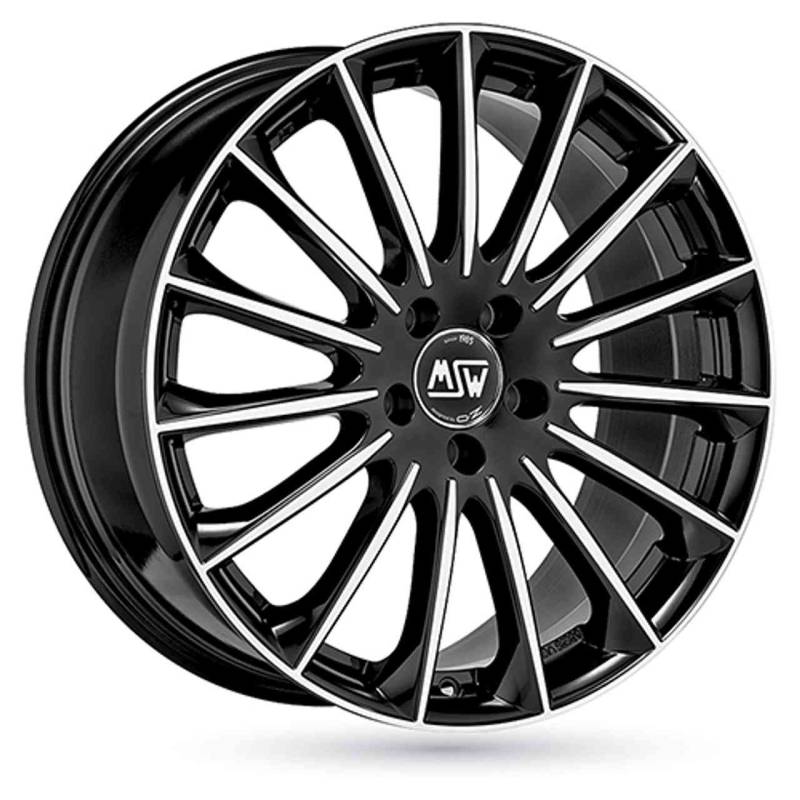 MSW (OZ) MSW 30 gloss black full polished 8.0Jx19 5x112 ET30 von MSW (OZ)