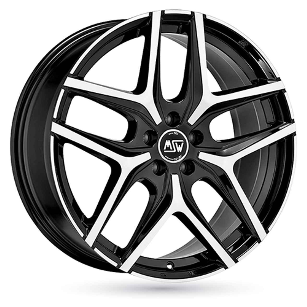 MSW (OZ) MSW 40 gloss black full polished 8.0Jx19 5x108 ET40 von MSW (OZ)