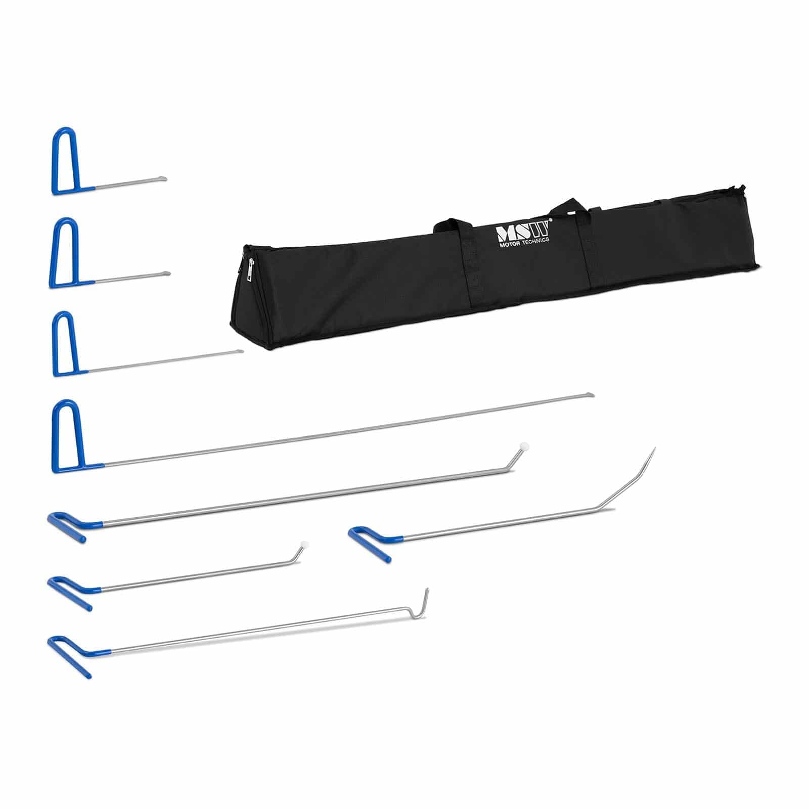 MSW MSW-DENTPULLER.SET13 Dellenhebel Set 8 Ausbeulhebel Edelstahl lackschonend Dellenlifter von MSW Motor Technics