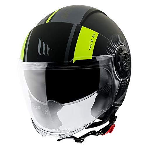 MT HELMETS VIALE SV PHANTOM C3 MATT FLUOR YELLOW L von MT HELMETS