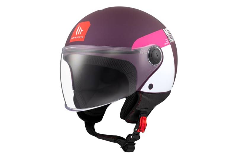 MT Jethelm Le Mans II SV S Breakout mattgrau (XL) von MT HELMETS