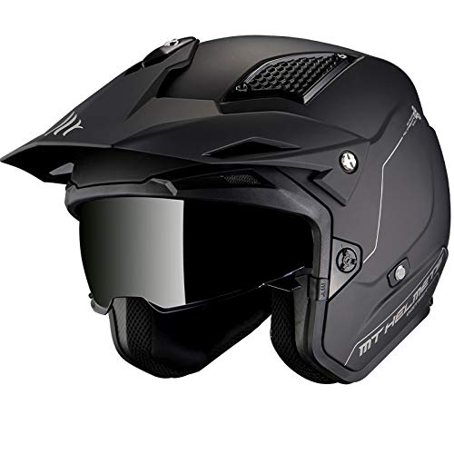 MT HELMETS Unisex – Erwachsene 12680000017 Motorradhelm, Mate, XL von MT HELMETS