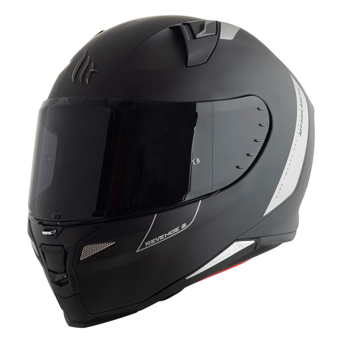 Helm MT Revenge 2 SOLID A1 Negro Mate von MT