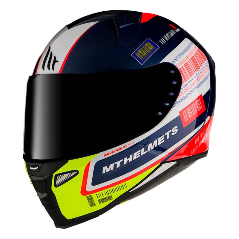 MT HELMETS REVENGE 2 RS A0 perlblau von MT