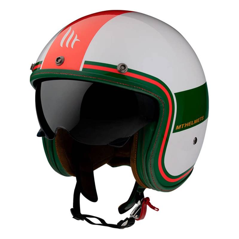 MT Helmets LE MANS 2 SV TANT D5 PERLROT GLÄNZEND L von MT