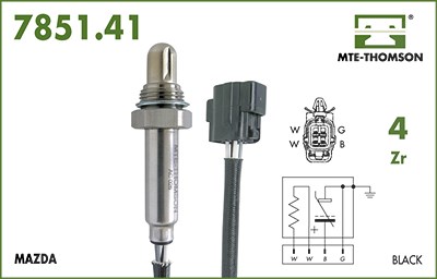 Mte-thomson Lambdasonde [Hersteller-Nr. 7851.41.025] für Mazda von MTE-THOMSON