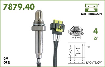 Mte-thomson Lambdasonde [Hersteller-Nr. 7879.40.065] für Opel von MTE-THOMSON