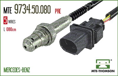 Mte-thomson Lambdasonde [Hersteller-Nr. 9734.50.080] für BMW, Mercedes-Benz von MTE-THOMSON