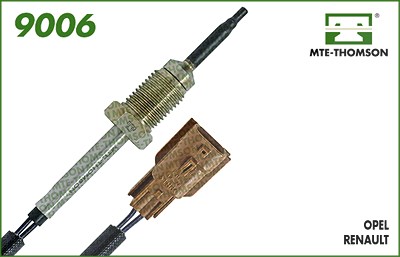 Mte-thomson Sensor, Abgastemperatur [Hersteller-Nr. 9006] für Renault von MTE-THOMSON